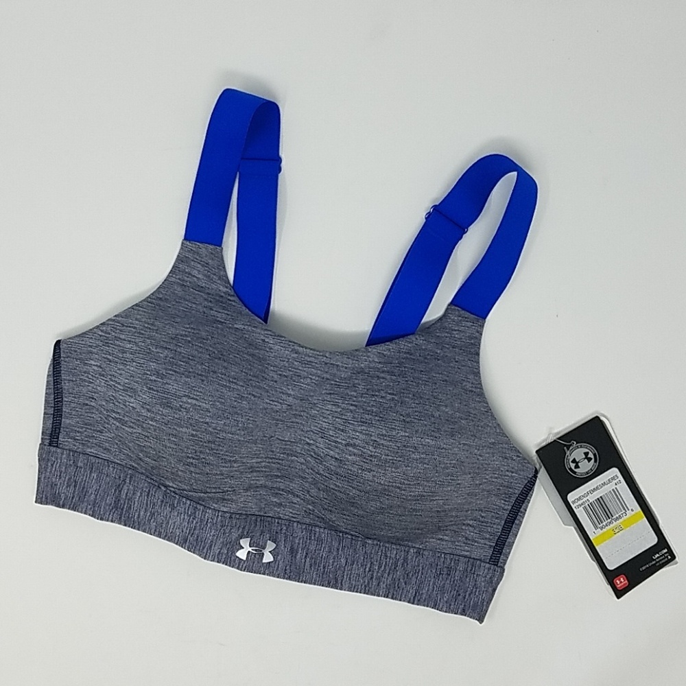 NWT Under Armour High Impact Sports Bra 32B B0C